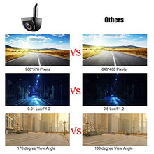 Load image into Gallery viewer, NATIKA Backup/Front View Camera,IP69K Waterproof Great Night Vision HD and Super Wide Angle Metal OEM Style Reverse Rear View Backup Camera for Cars Pickup Trucks SUVs RVs Vans (Black)
