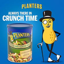 Load image into Gallery viewer, PLANTERS Pistachio Lover's Mix, 1.15 lb. Resealable Canister - Deluxe Pistachio Mix: Pistachios, Almonds & Cashews Roasted in Peanut Oil with Sea Salt - Kosher, Savory Snack