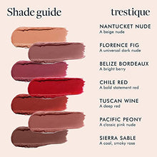 Load image into Gallery viewer, TRE'STIQUE treStiQue Matte Lip Crayon, Matte Lipstick With Built-in Lip Gloss Balm, 2-in-1 Lip Liner Set With Lip Crayon and Lip Balm, Lipstick and Lip Gloss Balm Lip Kit (Belize Bordeaux Refillable)