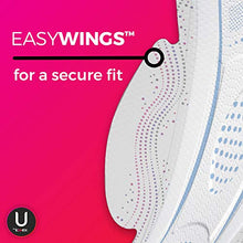 Load image into Gallery viewer, U by Kotex CleanWear Ultra Thin Feminine Pads with Wings, Heavy Absorbency, 40 Count