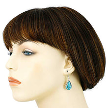 Load image into Gallery viewer, Turquoise Pendant & Earrings Set in 925 Sterling Silver with 20" Chain (Pendant+Earrings+Chain)