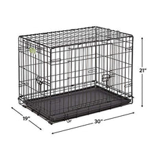 Load image into Gallery viewer, iCrate Dog Crate Starter Kit | 30-Inch Dog Crate Kit Ideal for Medium Dog Breeds (weighing 26 - 40 Pounds) || Includes Dog Crate, Pet Bed, 2 Dog Bowls & Dog Crate Cover