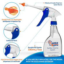 Load image into Gallery viewer, WaxBgone Ear Wax Removal Kit with Earwax Drops and SoftSpray Ear Irrigation Tips for Safe and Effective Earwax Removal - Complete Ear Cleaning Kit for Adults and Kids