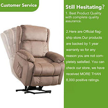 Load image into Gallery viewer, Harper&Bright Designs Power Lift Chair Soft Fabric Recliner Living Room Sofa Chair