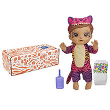 Load image into Gallery viewer, Baby Alive Rainbow Wildcats Doll, Tiger, Accessories, Drinks, Wets, Tiger Toy for Kids Ages 3 Years and Up, Brown Hair (Amazon Exclusive)