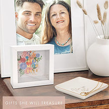 Load image into Gallery viewer, Best Christmas Gifts for Mom - Necklace, Jewelry Dish, Framed Keepsake Quote and Card. Thank you, Christmas, Appreciation, Birthday Gifts for Mom from Daughter, Son or Husband by Luxe England Gifts