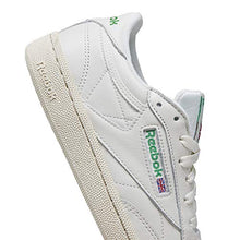 Load image into Gallery viewer, Reebok Women's Club C 85 Sneaker, Chalk/Glen Green/Paper White/Excellent Red, 7