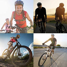 Load image into Gallery viewer, Karetto Bike Gel & Foam Seat Cover Excercise Bicycle Saddle Cover with Drawstring, Rain and Dust Resistant,Reflective Band Bandanas ,Soft Cover for Mountain, Road and Cruiser Bikes…