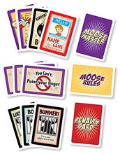 Load image into Gallery viewer, MOOSE MASTER - A Hilarious Party Card Game – Easy Set Up - Will Have Everyone Laughing from The Start - for Fun People Looking for a Hilarious Night in A Box – Laugh Until You Cry Fun