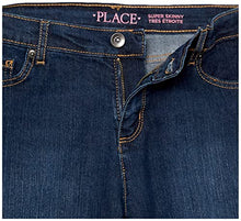 Load image into Gallery viewer, The Children's Place Girls Super Skinny Jeans,Black Wash/Dk Twlight/Victory Blue Wash/Sky Wash 4 Pack,5