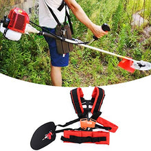 Load image into Gallery viewer, Universal Adjustable Trimmer Double Shoulder Strap Lawn Mower Waist Belt for Brush Cutter