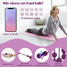 Load image into Gallery viewer, Kegel Balls for Women with Remote Control, Doctor Recommended Kegal Balls Pelvic Floor Strengthening Device Women and Kegel Exercises Products, CKSOHOT Kegel Exercise Weights for Beginners & Advanced