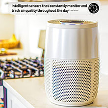 Load image into Gallery viewer, Instant Air Purifier, Helps remove 99.9% of viruses (COVID-19), bacteria, allergens, smoke; advanced 3-in-1 HEPA-13 filtration with plasma ion technology, Small Room (AP100), Pearl