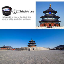 Load image into Gallery viewer, SHUTTERMOON UPGRADED Phone Camera Lens Kit for iPhone 11/Xs/R/X/8/7/6s/Smartphones/Pixel/Samsung/Android Phones Camera. 2xTele Lens Zoom Lens+Fisheye Lens+Super Wide Angle Lens&Macro Lens+CPL (5 in 1)
