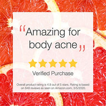 Load image into Gallery viewer, Neutrogena Body Clear Acne Treatment Body Wash with Salicylic Acid Acne Medicine, Pink Grapefruit Body Acne Cleanser to Prevent Breakouts on Back, Chest & Shoulders, 8.5 fl. oz (Pack of 3)
