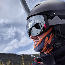 Load image into Gallery viewer, OutdoorMaster Kelvin Ski Helmet - Snowboard Helmet for Men, Women & Youth (Black,M)