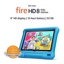 Load image into Gallery viewer, All-new Fire HD 8 Kids Edition tablet, 8" HD display, 32 GB, Blue Kid-Proof Case