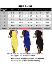 Load image into Gallery viewer, Nature Comfy LilyIn Womens Sleeveless one Shoulder Ruched High Slit Elegant Evening Cocktail Party Dresses (Classic Solid Black, Small)