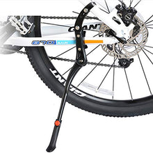 Load image into Gallery viewer, Greallthy Bike Kickstand,Adjustable Aluminum Alloy Bicycle Kickstand Rear Mount Bike Kick Stand for 24” 26” 700C 27.5” 28” Mountain Bike Adult Bike