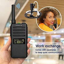 Load image into Gallery viewer, CONNECOM Two Way Radio - Digital & Analog Walkie Talkies for Adults, Rugged 2 Way Radio Rechargeable Business Walky Talky Suitable for Shop, Hotel, Warehouse, Restaurant, CEducation GD700 4 Pack