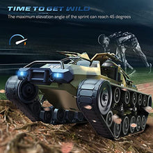 Load image into Gallery viewer, Ruko RC Tank, 1:12 Scale All Terrain Remote Control Cars for Adults, High Speed Spraying RC Trucks with 2 Batteries, 45 Mins Play, 360ยฐRotating Drifting, Gifts for Boys and Girls