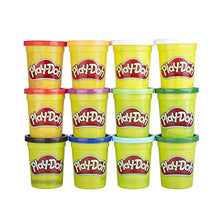 Load image into Gallery viewer, Play-Doh Bulk Winter Colors 12-Pack of Non-Toxic Modeling Compound, 4-Ounce Cans