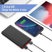 Load image into Gallery viewer, Portable Charger Power Bank 25800mAh, Ultra-High Capacity Fast Phone Charging with Newest Intelligent Controlling IC, 2 USB Ports External Cell Phone Battery Pack for iPhone,Samsung Android,Table etc