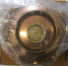 Load image into Gallery viewer, Triple Moon Pentacle Copper Offering Bowl 3", Great for Altar use, Ritual use, Incense Burner, smudging Bowl, Decoration Bowl, offering Bowl - New Age Imports, Inc.