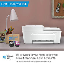 Load image into Gallery viewer, HP DeskJet Plus 4155 Wireless All-in-One Printer, Mobile Print, Scan & Copy, HP Instant Ink Ready, Auto Document Feeder, Works with Alexa (3XV13A)