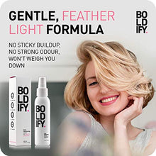 Load image into Gallery viewer, BOLDIFY Hair Thickening Spray - Get Thicker Hair in 60 Seconds - Stylist Recommended Hair Products for Women & Men - Hair Volumizer + Texture Spray Hair Thickener for Fine Hair - 4 oz