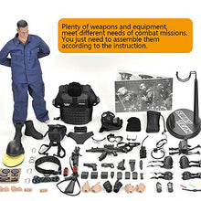 Load image into Gallery viewer, YEIBOBO ! Highly Detail Special Forces 12inch Action Figure SWAT Team (ASSUALTER)