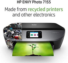 Load image into Gallery viewer, HP Envy Photo 7155 All in One Photo Printer with Wireless Printing, HP Instant Ink or Amazon Dash Replenishment Ready (K7G93A)