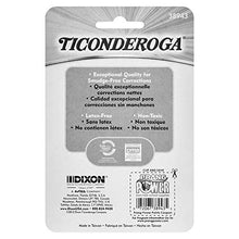 Load image into Gallery viewer, TICONDEROGA Pink Carnation Erasers, Wedge, Medium, Pink, 2-5/16 x 13/16 x 7/17 Inches, 3-Pack (38943)