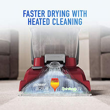 Load image into Gallery viewer, Hoover Power Scrub Deluxe Carpet Cleaner Machine, Upright Shampooer, FH50150, Red