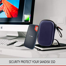 Load image into Gallery viewer, Holds 2 SSD Hard Drive Case Fits SanDisk 1TB/2TB/250GB/500GB Extreme Portable External SSD - SDSSDE60-G25, Also for USB 3.2 Gen 2 - SDSSDE61 (Not Fit for Sandisk Extreme Pro)