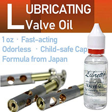 Load image into Gallery viewer, Libretto Trumpet (Cornet) ALL-INCLUSIVE Care Kit w/Instructions: Valve Oil+Slide Grease+Cleaning Cloth+Mouthpiece/Valve/Bore Brushes, Giftable Handy Case, Time to Clean & Extend Life of your Trumpet!
