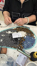 Load image into Gallery viewer, Triple Protection Crystal Bracelet,Energy Crystal Bracelet Tigers Eye Black Obsidian and Hematite Beads Bracelet for Men Women, Crystal Jewelry Stone Bracelets Bring Luck and Prosperity and Happiness