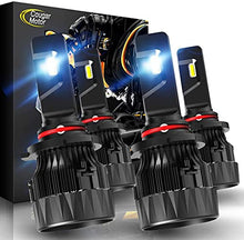 Load image into Gallery viewer, Cougar Motor X-Small 9005 + 9006 LED Bulb, Combo (2 Sets) 12000LM 6500K All-in-One Conversion Kit - Cool White - Halogen Replacement
