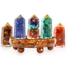 Load image into Gallery viewer, Crystals and Healing Stones Set for Reiki Healing-6pcs Healing Crystals Sets -Crystal Wands Set for Chakra Balancing Meditation Wiccan Housewarming Decor Gifts