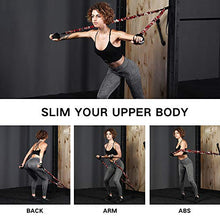 Load image into Gallery viewer, INNSTAR Booty Resistance Band Glute Cord Cable Machine for Hip Home Workout Cable Kickbacks with Instructions & Carry Bag (Heavy)