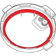 Load image into Gallery viewer, Genuine Instant Pot Sealing Ring 2-Pack - 6 Quart Red/Blue (Renewed)