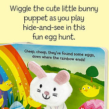 Load image into Gallery viewer, Hippity, Hoppity, Little Bunny (Finger Puppet Board Book for Easter Basket Stuffer Ages 0-4) (Finger Puppet Book)