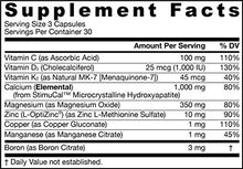 Load image into Gallery viewer, Jarrow Formulas BoneUp Three Per Day - 90 Capsules - Micronutrient Formula for Bone Health - Includes Natural Sources of Vitamin D3, Vitamin K2 (as MK-7) & Calcium - 30 Servings