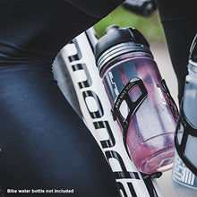 Load image into Gallery viewer, Bike Water Bottle Holder, Black or White Gloss, Secure Retention System, No Lost Bottles, Lightweight and Strong Bicycle Bottle Cage, Quick and Easy to Mount, Great for Road and Mountain Bikes