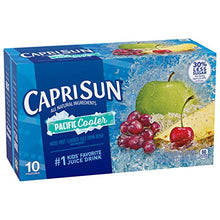 Load image into Gallery viewer, Capri Sun Pacific Cooler Mixed Fruit Naturally Flavored Kids Juice Drink Blend (10 ct Box, 6 fl oz Pouches)