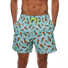 Load image into Gallery viewer, Kariwell Men's Quick-Drying Fashion Shorts - Swimming Beach Shorts Flower Surfboard Shorts for Beach Volleyball Beach Play Sand Bath Sunbathing Kari-50