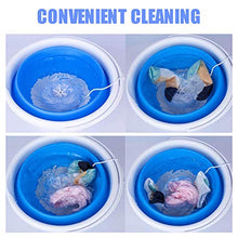 Load image into Gallery viewer, Kacsoo Mini Portable Washing Machine with Foldable Tub, 3 in 1 Personal Rotating Ultrasonic Turbines Compact Washer USB Powered for Camping Apartments Dorms RV Business Trip Clothes