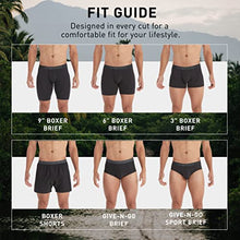 Load image into Gallery viewer, ExOfficio Men's Give-n-Go Boxer 2 Pack, Charcoal/Bolero Red, Large