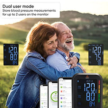 Load image into Gallery viewer, Dario Blood Pressure Monitor Gen2 - Automatic Digital BP Machine with Large Backlit Display Upper Arm Meter and Large Cuff for Accurate Home Use, with Carrying Case (Large 8.75-16.5 in (22-42cm))