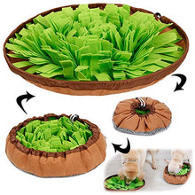 Load image into Gallery viewer, AWOOF Pet Snuffle Mat for Dogs, Interactive Feed Game for Boredom, Encourages Natural Foraging Skills for Cats Dogs Bowl Travel Use, Dog Treat Dispenser Indoor Outdoor Stress Relief